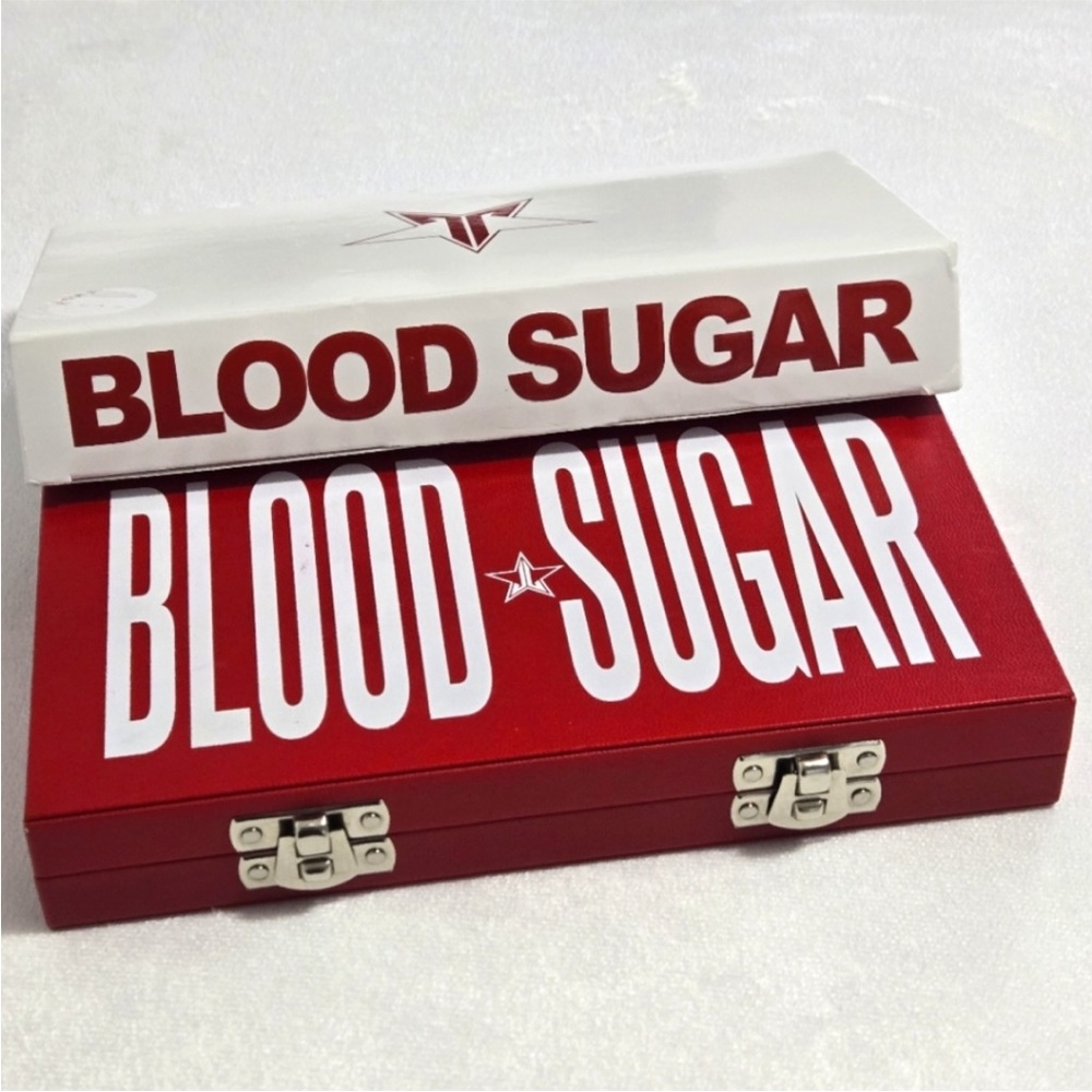 Jeffree Star Blood Sugar Eyeshadow Palette - Red and White